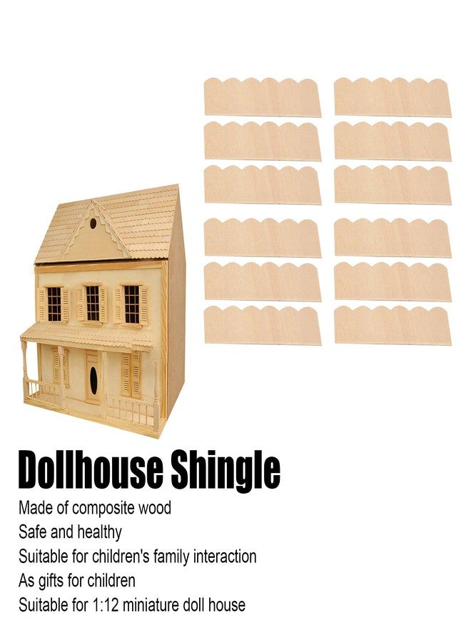 Entatial Dollhouse Roof Shingle, Alloy Firm Exquisite Stable Structure for 1/12 Scale Doll House - Image 3