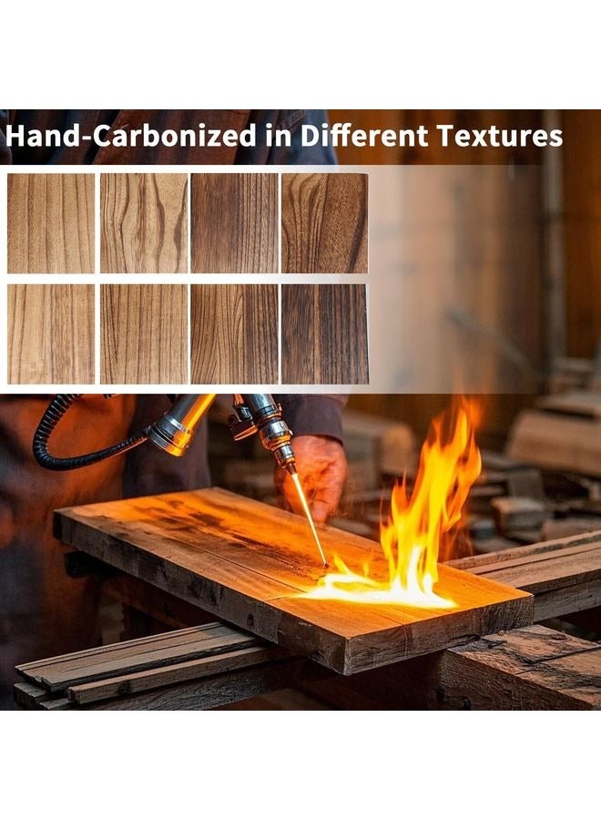 هومستر حامل ورق المراحيض الخشبية المثبتة على الحائط -حامل مناديل الحمام حامل الدحرجة حامل الجدار الخشبي حامل ورق المراحيض مع الرف - Image 3