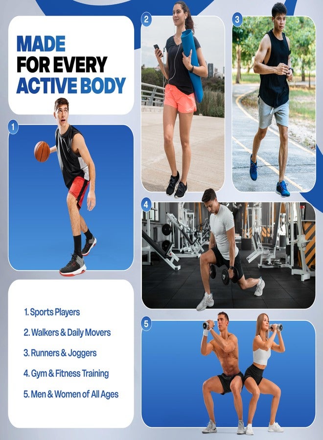 Orth-rem Patella Stabilizer (Pair) Knee Support Strap | Adjustable Patellar Compression for Knee Pain Relief | Lightweight & Comfortable | Ideal for Running, Hiking, Sports & Injury Recovery - Image 5