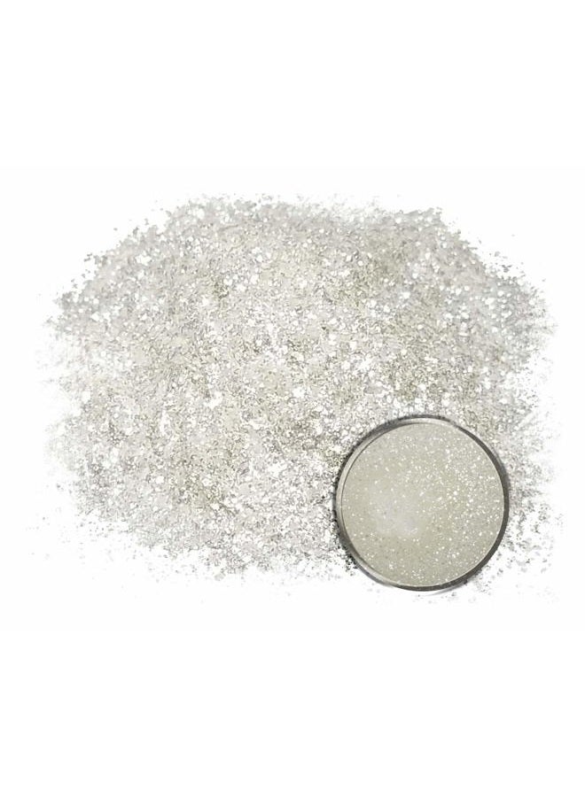 Eye Candy Mica Powder Pigment/Flake “Icicle” - 25 Grams - Multipurpose DIY Arts and Crafts Additive | Woodworking, Natural. - Image 2