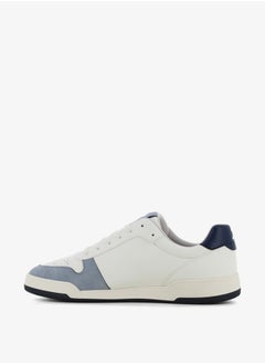 SJ Men's Panelled Sneakers with Lace-Up Closure  - Image 4