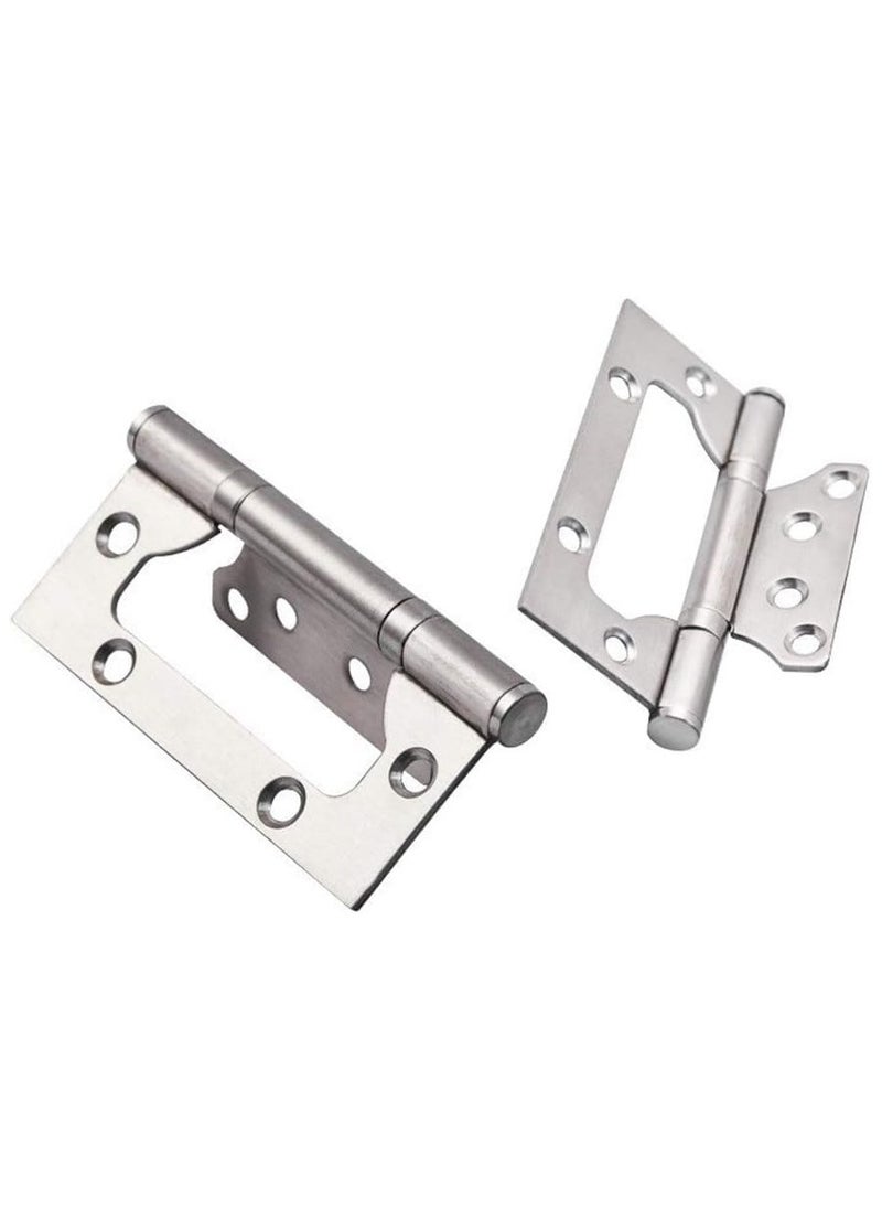 2-Pack Door Hinge, Stainless Steel Hinges, Hinges for Home and Room Doors (5 Inch Butterfly Hinge)  - Image 1