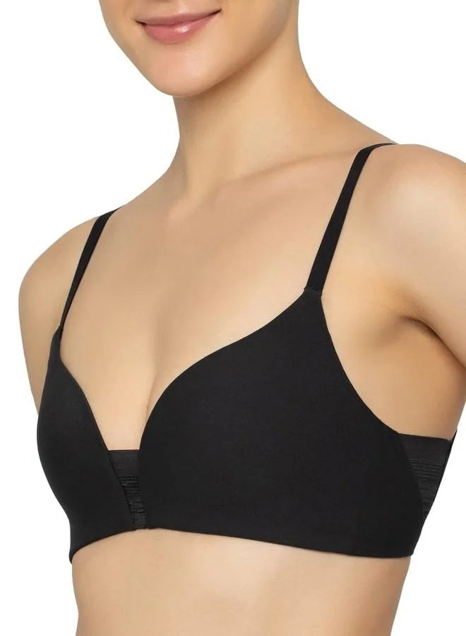 ترايامف Triumph Flex Smart Thermo-Regulating Ultrasoft Anticrease Padded Sustainable Seamless Bra Black