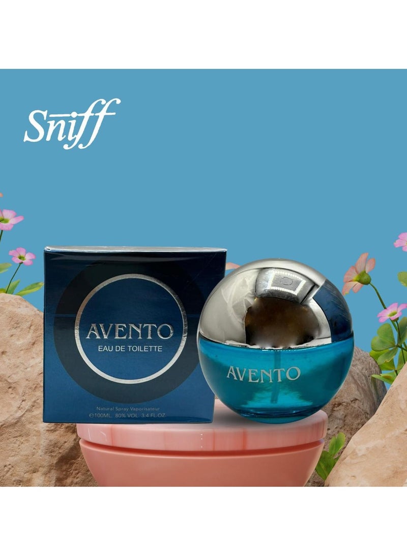 Sniff AVENTO Eau De Tollette 100ml - A Luxurious Fragrance - Image 2