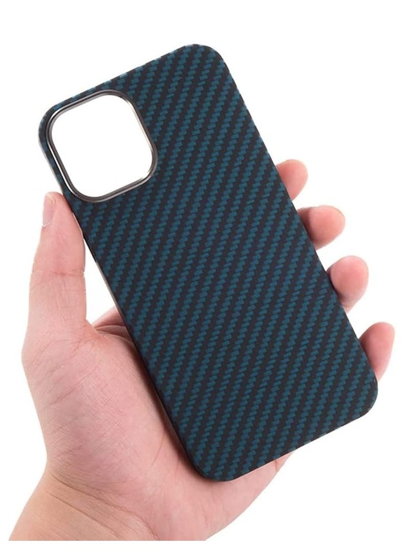 Case Compatible with iPhone 15 Plus Case 3D Skin Texture Kevlar Fiber Bulletproof Vest Cover Protective Carbon Fiber Pattern Ultra Slim - Image 3
