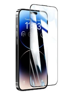 MyScreen Protector DIAMOND GLASS Edge Screen Protector Full Glue for IPhone 15 - Black  - Image 2