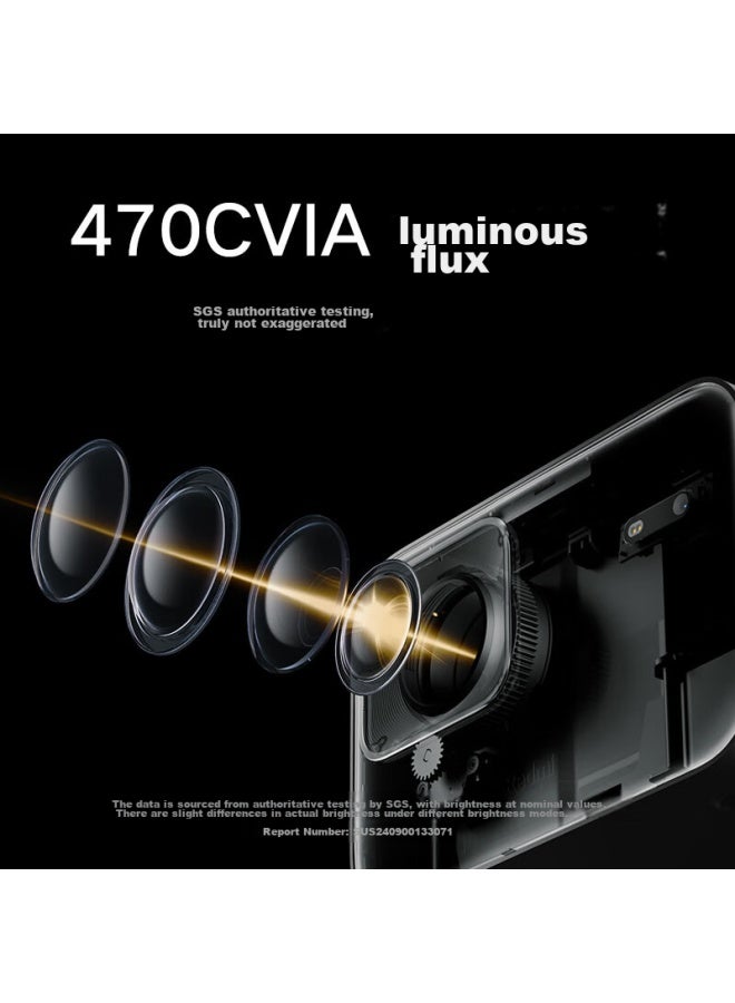 M I Xiaomi Redmi Projector 3 Pro, Home Projector, Smart Home Theater, High-definition Projector, Auto Focus, Auto Alignment, Intelligent Obstacle Avoidance, Long-distance Voice Control - Image 1