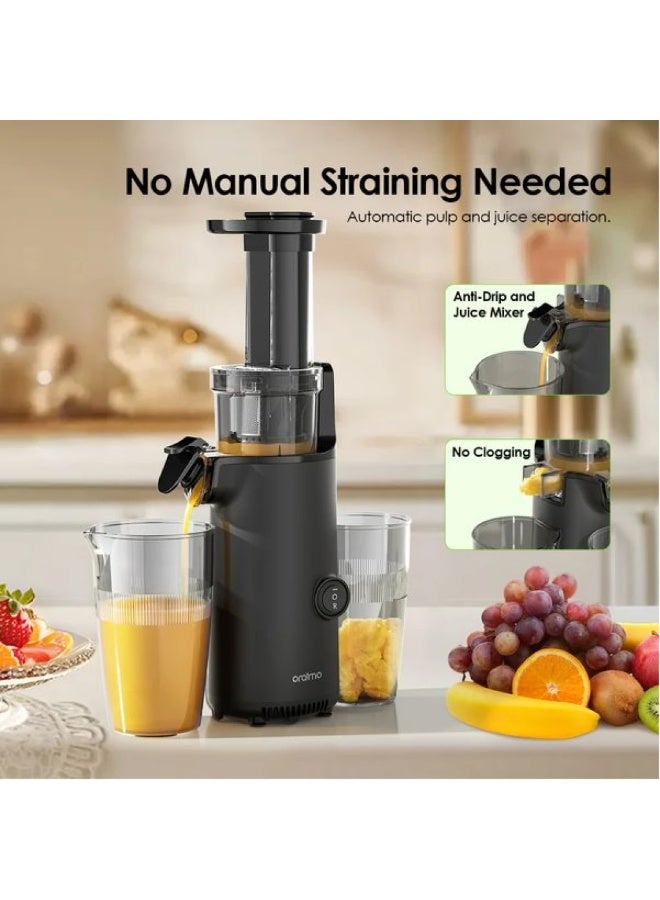 Oraimo EasyJuice Mini Portable Slow Juicer OMJ-201A 500 ml 130 W OMJ-201A BLACK - Image 4
