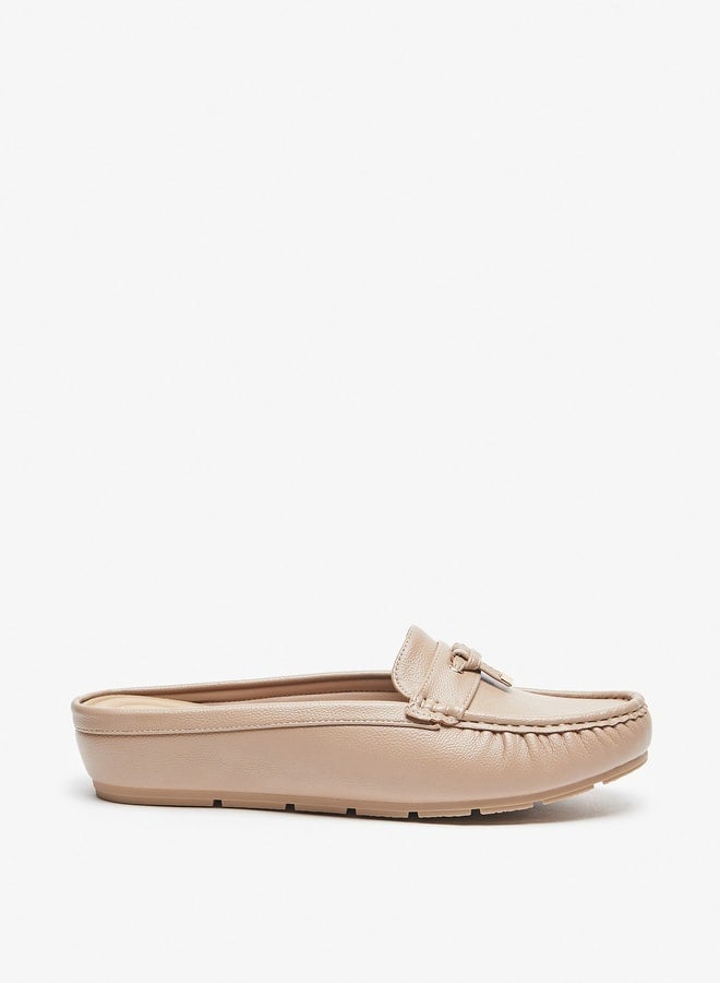 Le Confort Lace Detail Slip-On Mules  - Image 3