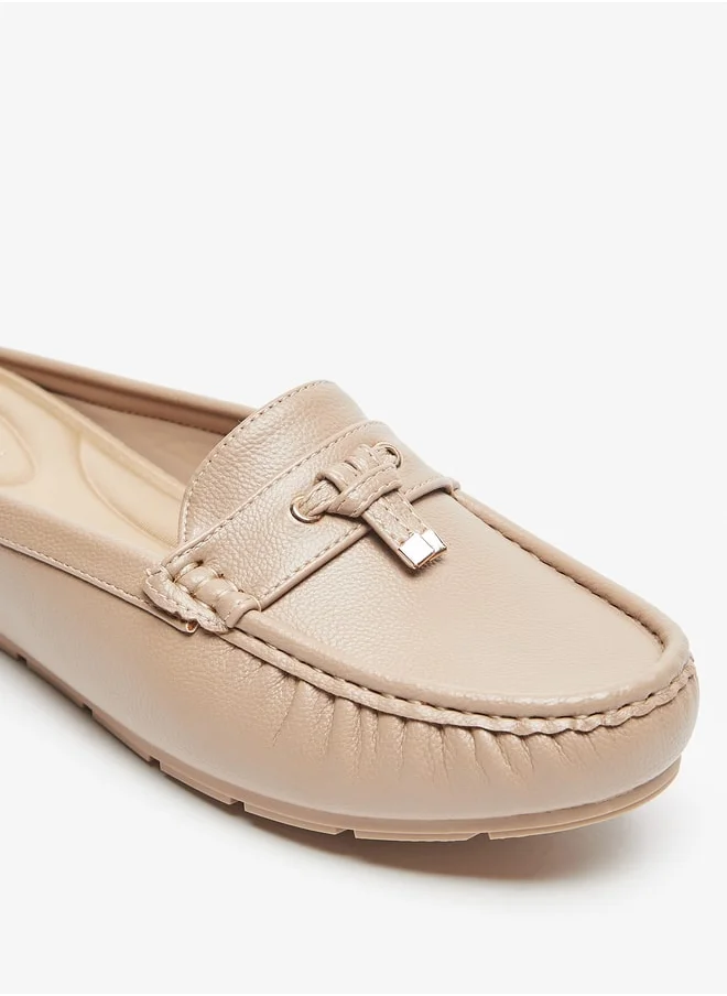 لو كونفورت Lace Detail Slip-On Mules