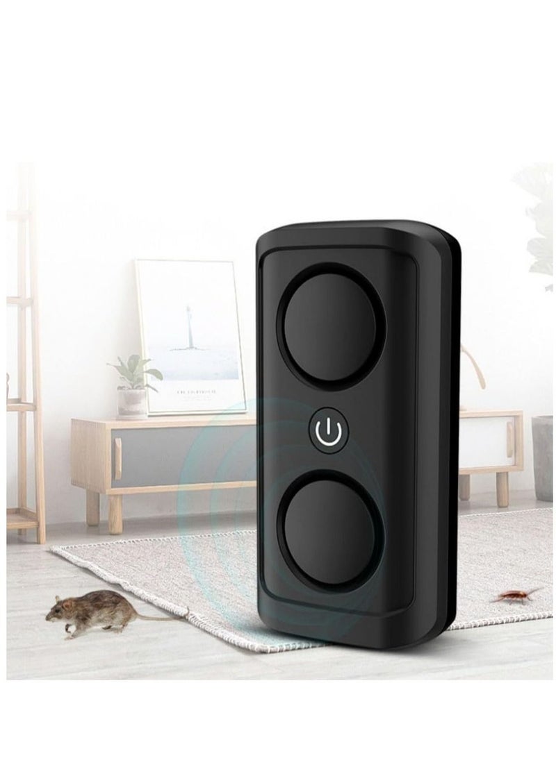 SYOSI Double Speakers Electromagnetic Ultrasonic Pest Repeller Plug In Electronic Repellent For Mice Rats Bed Bugs And Insects Advanced Pest Control Device - Image 1
