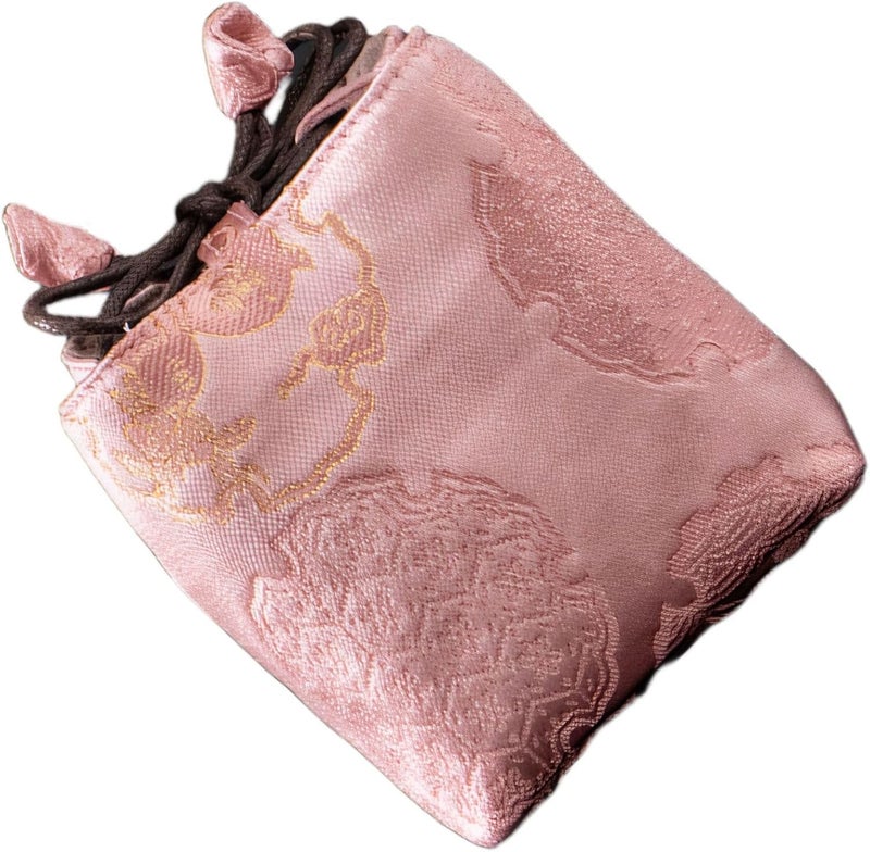 Tea Storage Bag for Tea Set Accessories - Drawstring Tea Bag for Travel and Home Use - Image 1