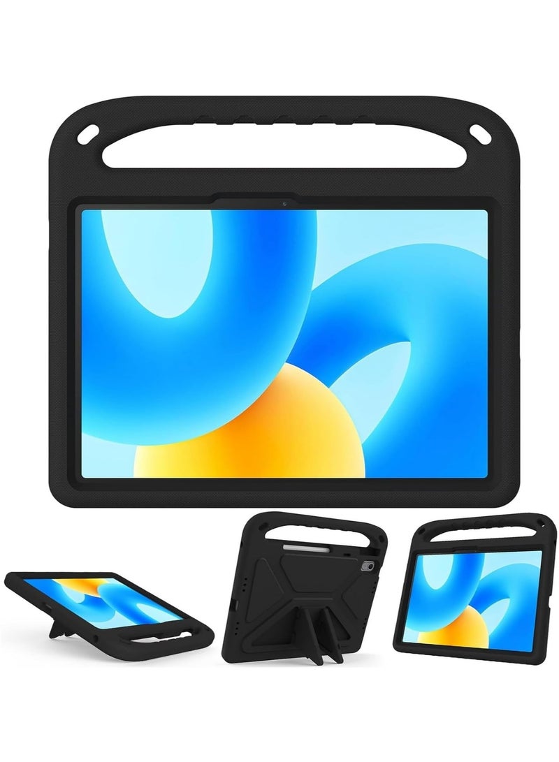 VKL Case Compatible with Huawei MatePad 11.5's, Air 11.5 inch 2023 Released, [Kids Friendly] Lightweight EVA Shockproof Handle Stand Protective Cover for Huawei MatePad Air 11.5 (Black) - Image 3