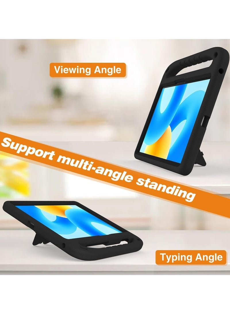 VKL Case Compatible with Huawei MatePad 11.5's, Air 11.5 inch 2023 Released, [Kids Friendly] Lightweight EVA Shockproof Handle Stand Protective Cover for Huawei MatePad Air 11.5 (Black) - Image 4