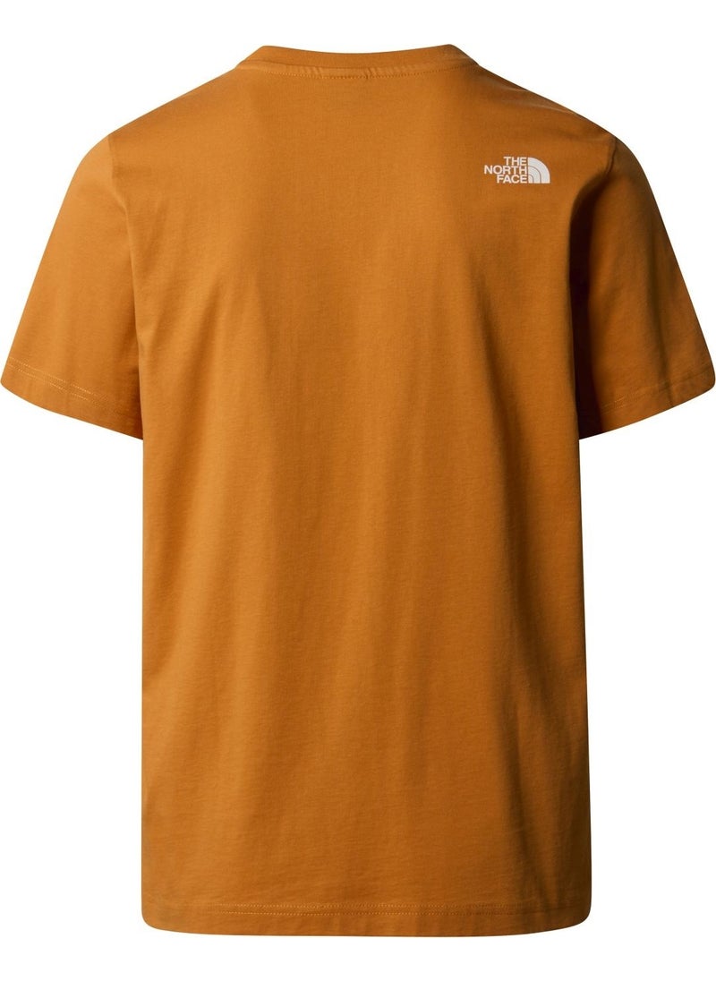THE NORTH FACE - M S/s Mountain Line Tee Men's T-Shirt NF0A87NTPCO1 - Image 1
