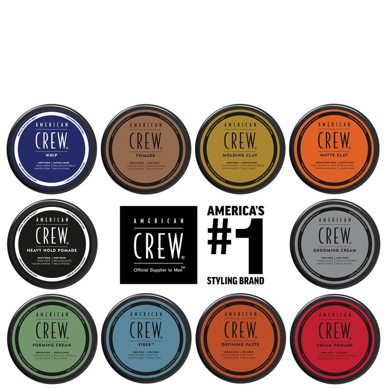 AMERICAN CREW أمريكان كرو للألياف الشعرية للرجال (الإصدار القديم)، مثل جل الشعر مع تثبيت قوي ولمعان منخفض، 1.75 أونصة (عبوة واحدة) - Image 3
