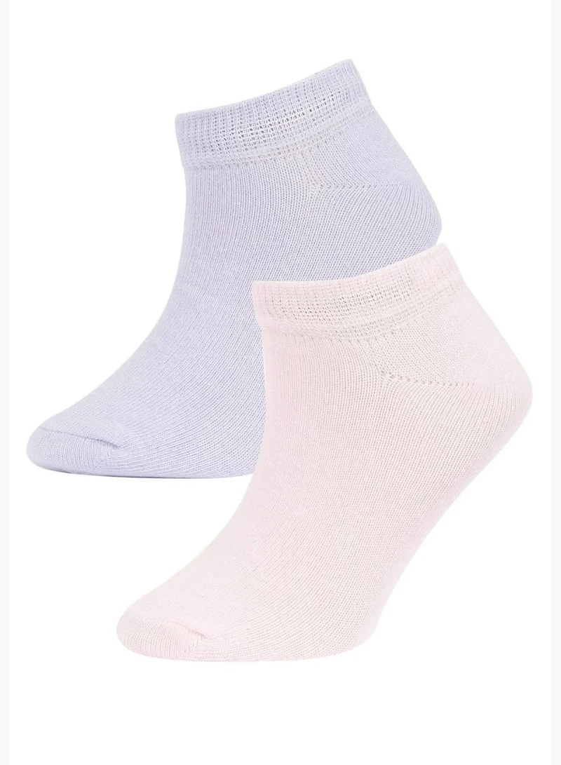 DeFacto 2 Pack Girl Low Cut Socks