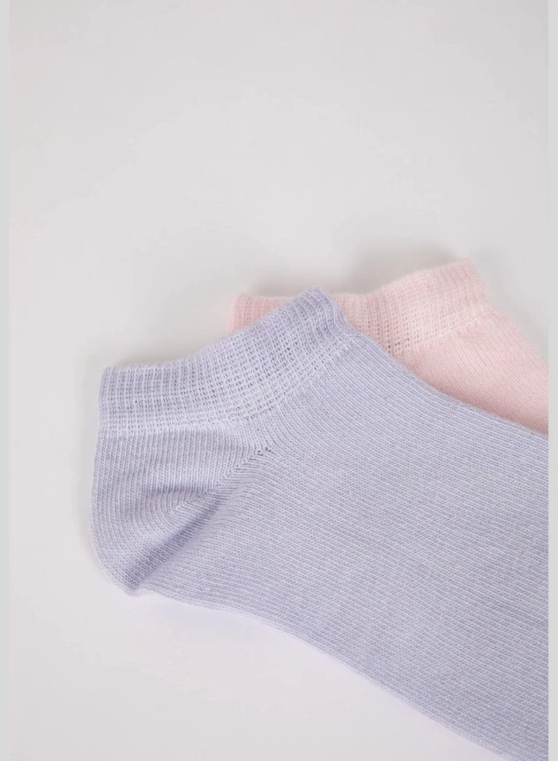 DeFacto 2 Pack Girl Low Cut Socks