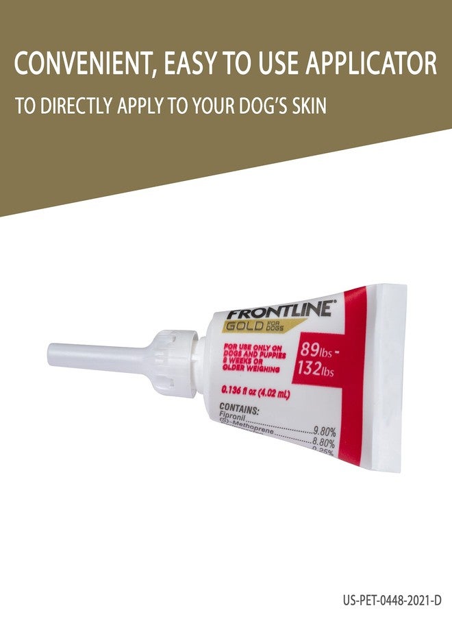 FRONTLINE Gold Flea & Tick Treatment for X-Large Dogs Up to 89 to 132 lbs., Pack of 3 - Image 5