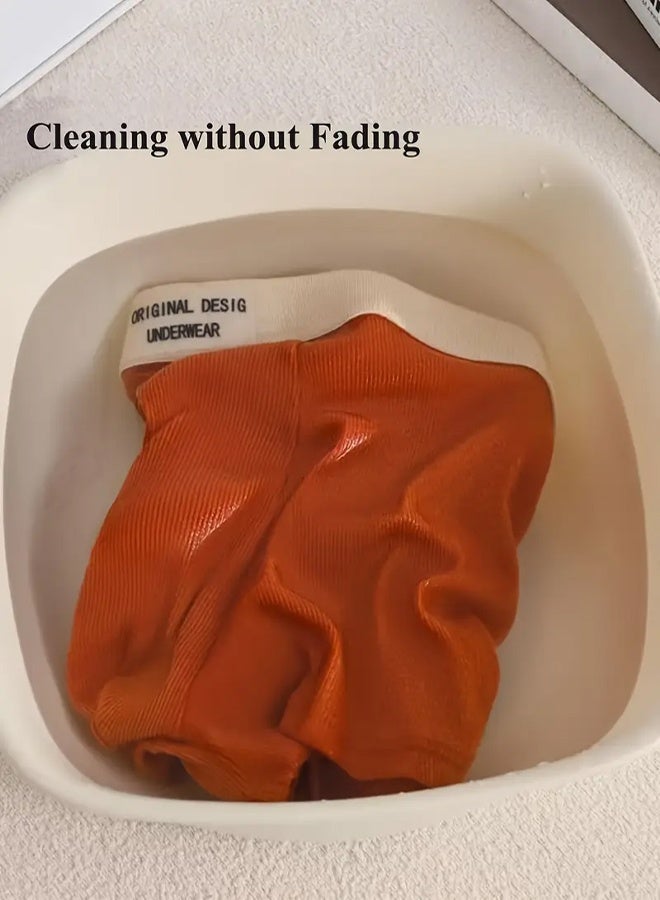 زيمي سراويل داخلية وسراويل داخلية من Zeemey مكونة من 5 قطع للرجال ، ملابس داخلية من القطن المرن قابلة للتهوية ومقاومة للرطوبة ، مقاس حديث منخفض الارتفاع - Image 2