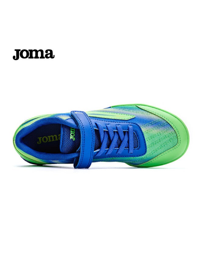 Joma Soccer Shoes Tf Turf Cleats For Youth, Children, Elementary School Students, Non-slip, Wear-resistant, Breathable Football Training Shoes, Fluorescent Green, Size 28 - Image 5