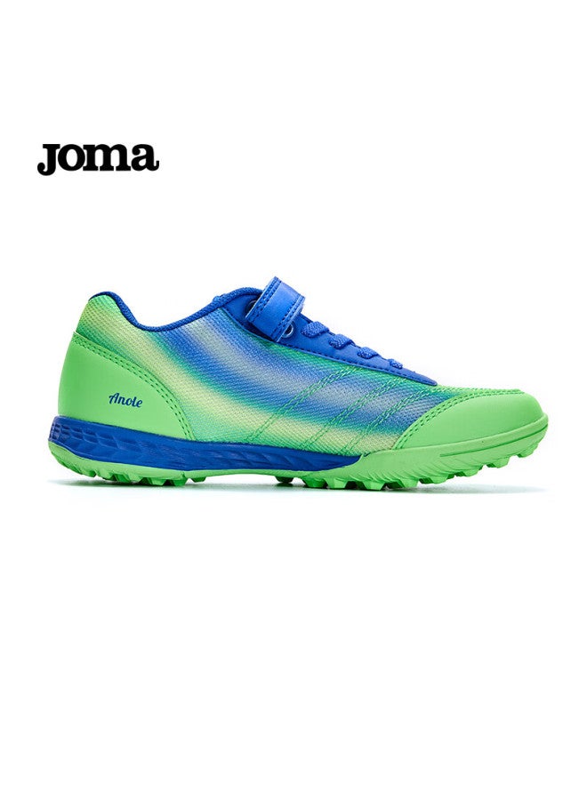 Joma Soccer Shoes Tf Turf Cleats For Youth, Children, Elementary School Students, Non-slip, Wear-resistant, Breathable Football Training Shoes, Fluorescent Green, Size 28 - Image 3