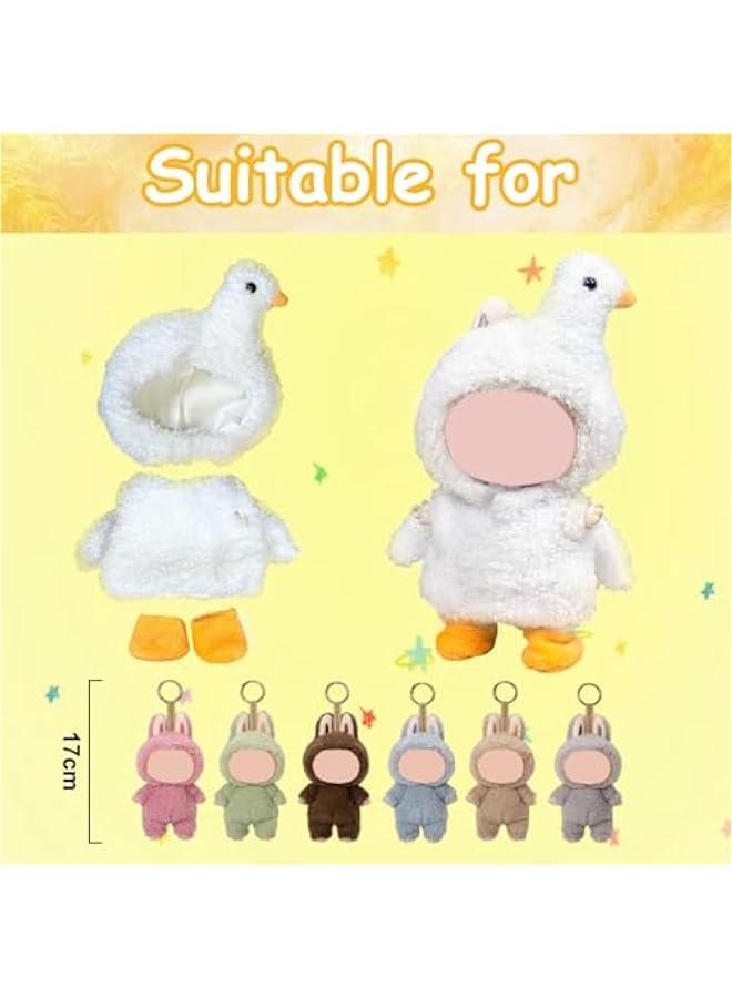 Cute Clothes for Labubu Clothes, Cloth for Labubu, 17cm Doll Outfit for Labubu Outfits, Doll Outfit with Accessories for Labubu Dress, Outfit Unique and Diverse for Labubu, No Doll Included (dd) - Image 4