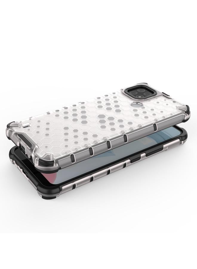 S-TOP Case For OPPO Realme C21 Shockproof Honeycomb PC + TPU Case - Image 3