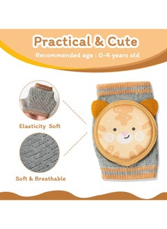 ORiTi Baby Knee Pads for Crawling, Baby Knee Protectors Breathable Crawling Knee Pads with Sponge Pad, Anti-Slip Knee Pads Leg Warmers Protective Cover for Unisex Babies  - Image 5