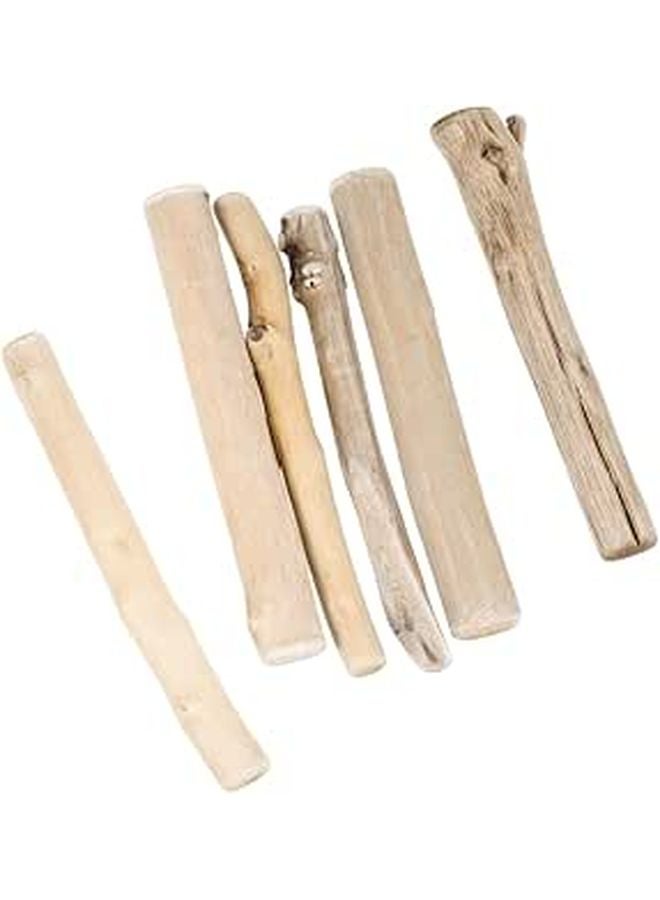 Birch Log Sticks For DIY Fish Tank Decor Wedding Centerpiece 16 Pieces - Image 1