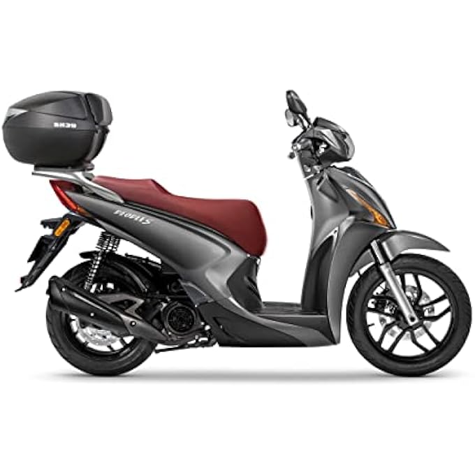 rayihni SHAD K0PP10ST Top Case Fitting Kit for Kymco People 125I 2010, Black - Image 1