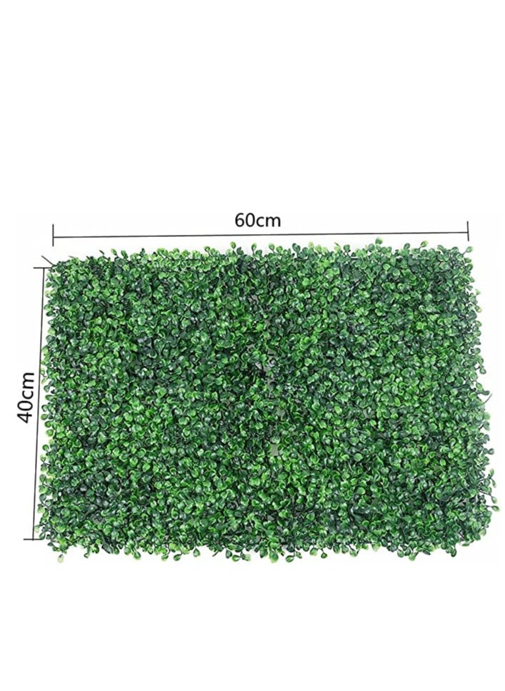 HOME TASTE 40X60Cm Synthetic Grass Wall Panels Enhance Your Space With Lush Indoor And Outdoor Decor - Faux Greenery Fence For Villa, Garden, And Home Privacy - Lifelike Artificial Grass Panels (5_Pieces)  - Image 2