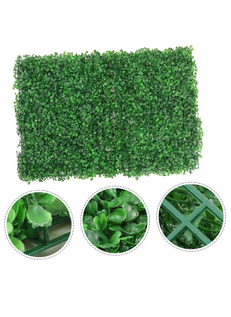 HOME TASTE 40X60Cm Synthetic Grass Wall Panels Enhance Your Space With Lush Indoor And Outdoor Decor - Faux Greenery Fence For Villa, Garden, And Home Privacy - Lifelike Artificial Grass Panels (5_Pieces)  - Image 3