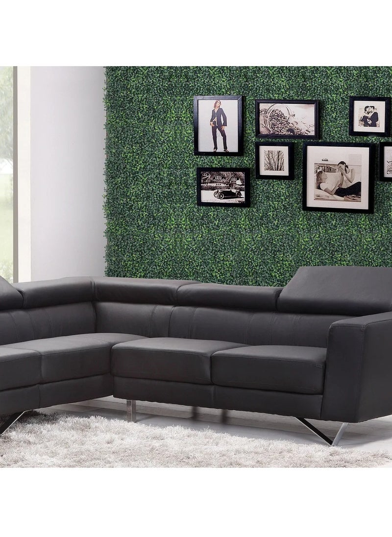 HOME TASTE 40X60Cm Synthetic Grass Wall Panels Enhance Your Space With Lush Indoor And Outdoor Decor - Faux Greenery Fence For Villa, Garden, And Home Privacy - Lifelike Artificial Grass Panels (5_Pieces)  - Image 5
