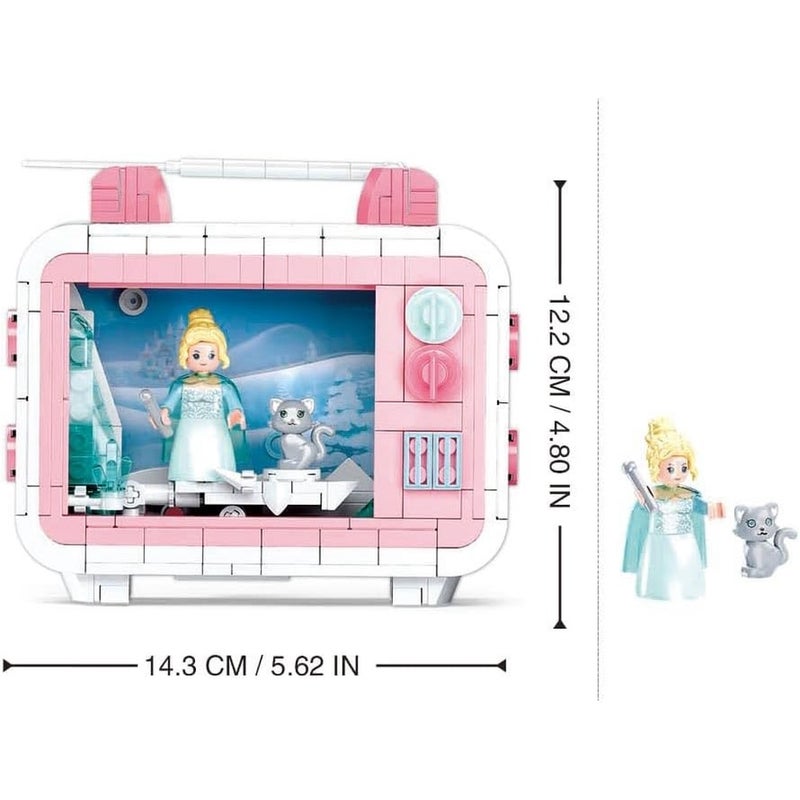 سلوبان مكعبات تلفاز فروزن 400 قطعة - M38-B1103 - Image 5