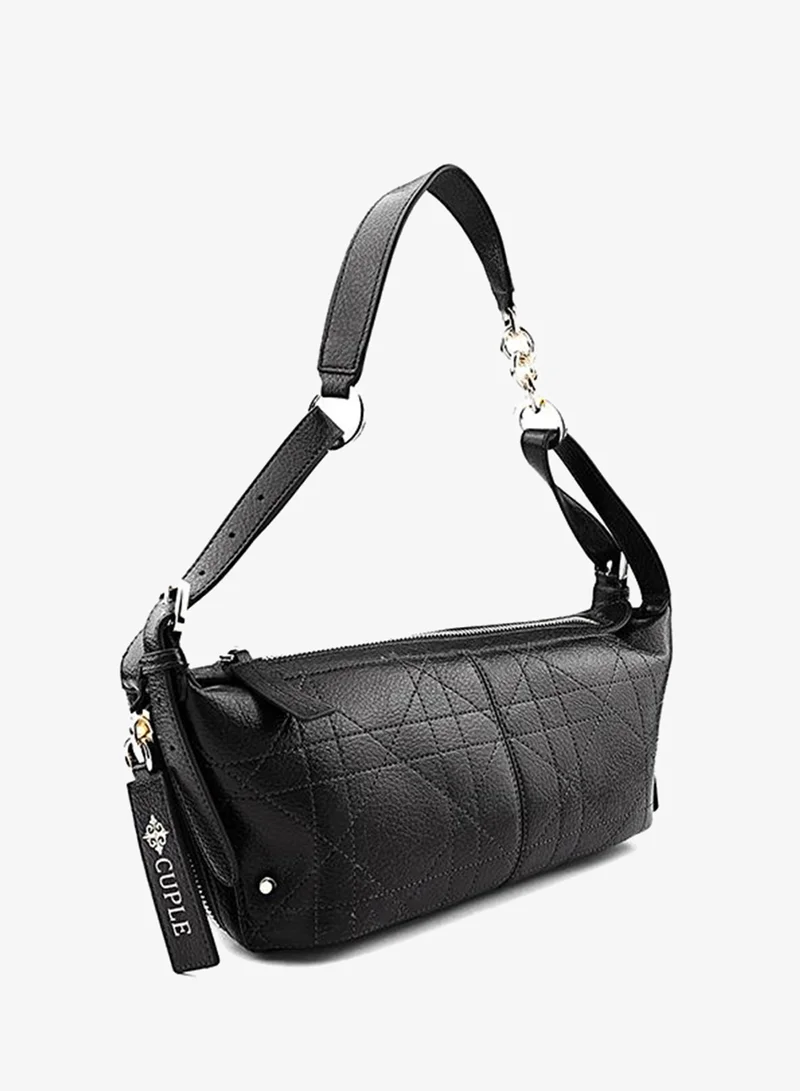 كابلي Cuple Textured Zip Shoulder Bag