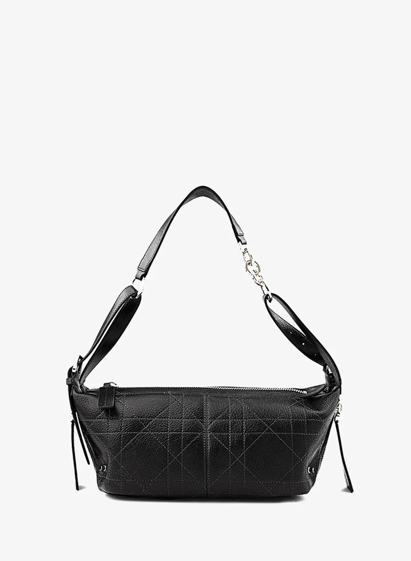 كابلي Cuple Textured Zip Shoulder Bag