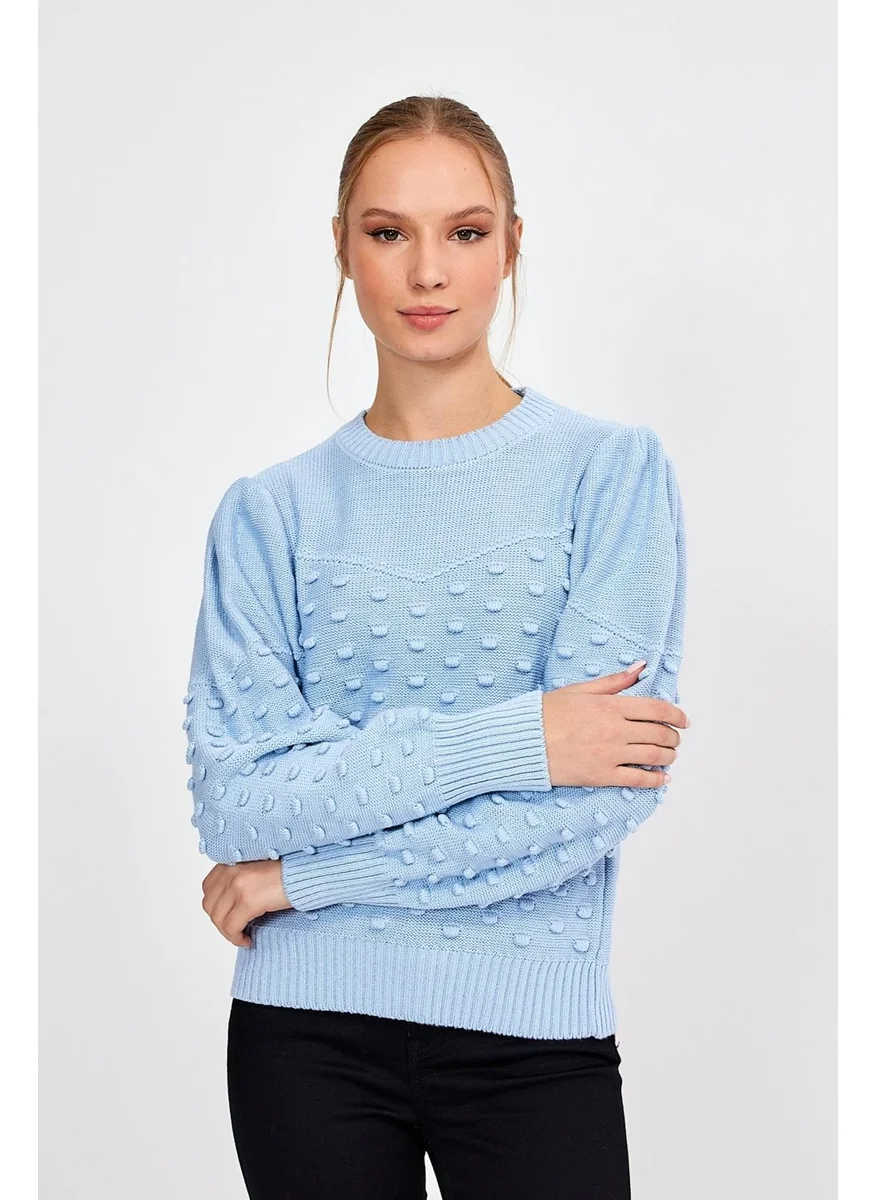 Alexandergardi Alexandergardı Crew Neck Knitted Sweater (AG-OUTKN0936)