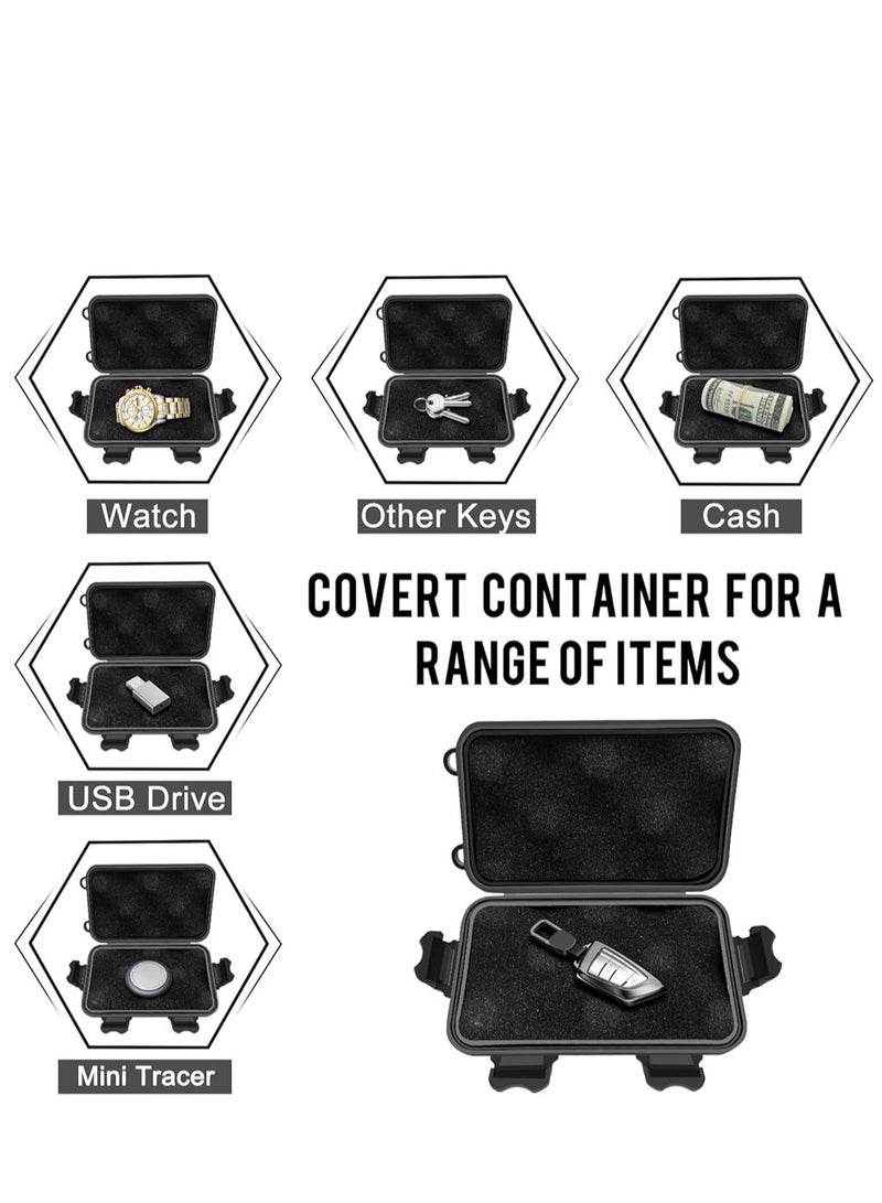 1 Pc Magnetic Key Holders Hidden Under Car, Hide Key Box With Strong Magnet For Storage Key Indoors, Outdoors, Hider Key On The Bottom Of Car - Image 2
