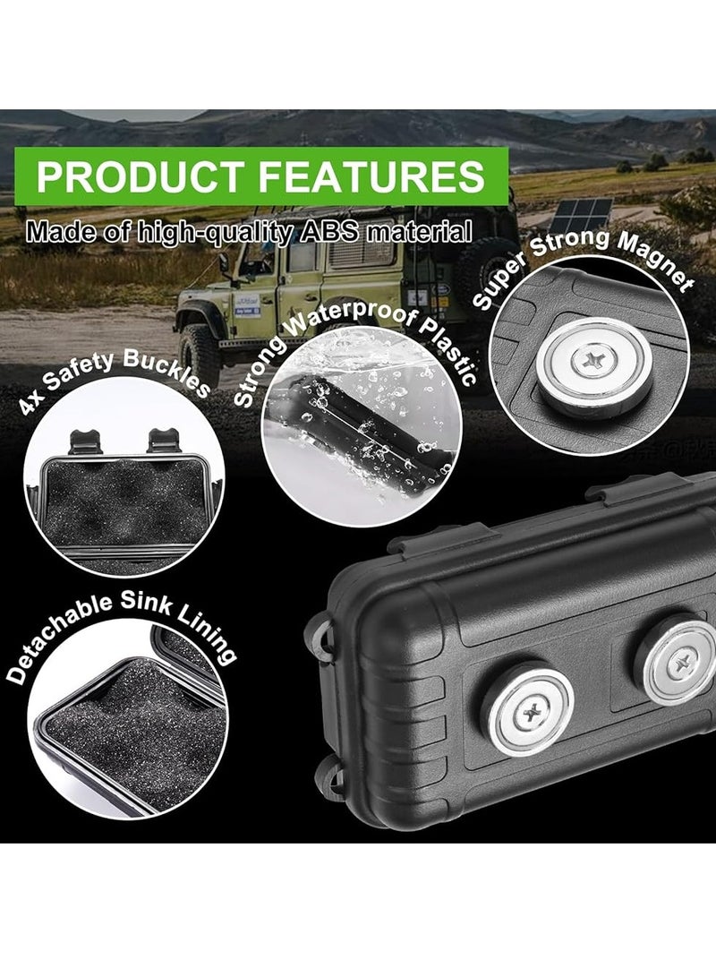 1 Pc Magnetic Key Holders Hidden Under Car, Hide Key Box With Strong Magnet For Storage Key Indoors, Outdoors, Hider Key On The Bottom Of Car - Image 4