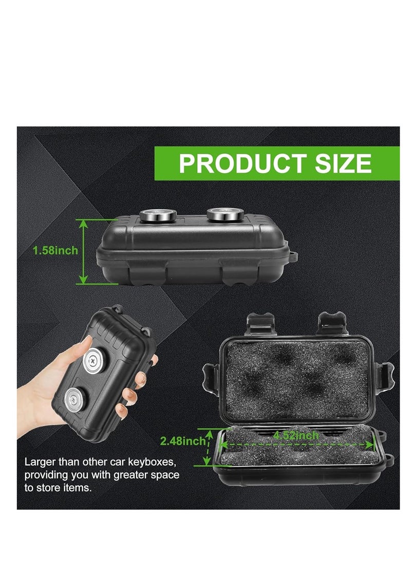 1 Pc Magnetic Key Holders Hidden Under Car, Hide Key Box With Strong Magnet For Storage Key Indoors, Outdoors, Hider Key On The Bottom Of Car - Image 5