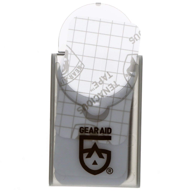 GEAR AID Tenacious Tape Mini Patches with Peel-and-Stick Adhesive to Fix Holes and Tears in Winter Gear, Down Puffer Jackets, Sleeping Bags, Tents, and Rain Gear, Clear, 1 Pack - Image 3
