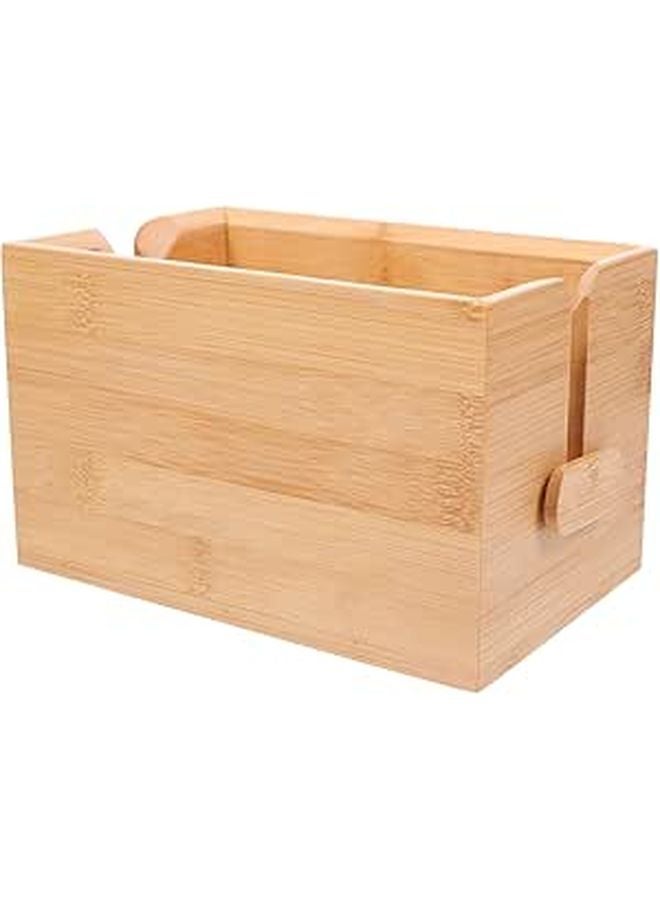 Retro Design Tissue Box Holder Compact Napkin Storage Container for Dressing Table Desktop - Image 1