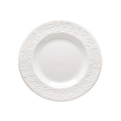 LENOX Opal Innocence Carved 925 Accent Plate Set of 4 