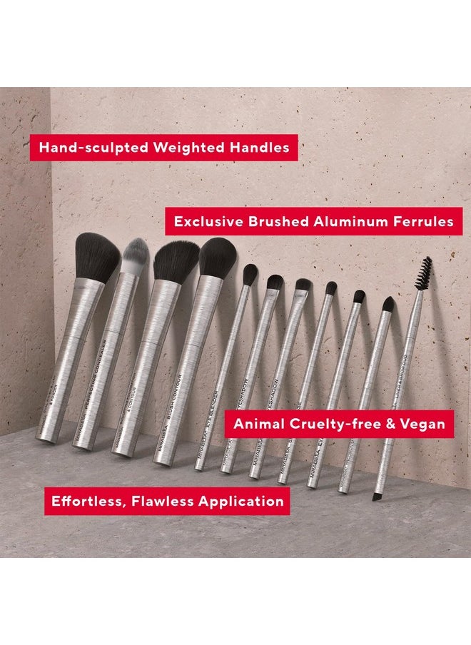 Liner & Brow Duo Brush Premium Professional Makeup Brush Collection Crueltyfree Synthetic Bristle Brush Handsculpted Brushed Aluminum Handle Luxury Blending Brush For Makeup - pzsku/Z666812135E02A70E49ABZ/45/_/1720009991/cafaa0ae-e3c4-4966-be81-cdeaea836424