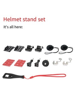 Generic Insta360 X4/X3 Helmet Mount Kit for 360° Action Cameras  - Image 3