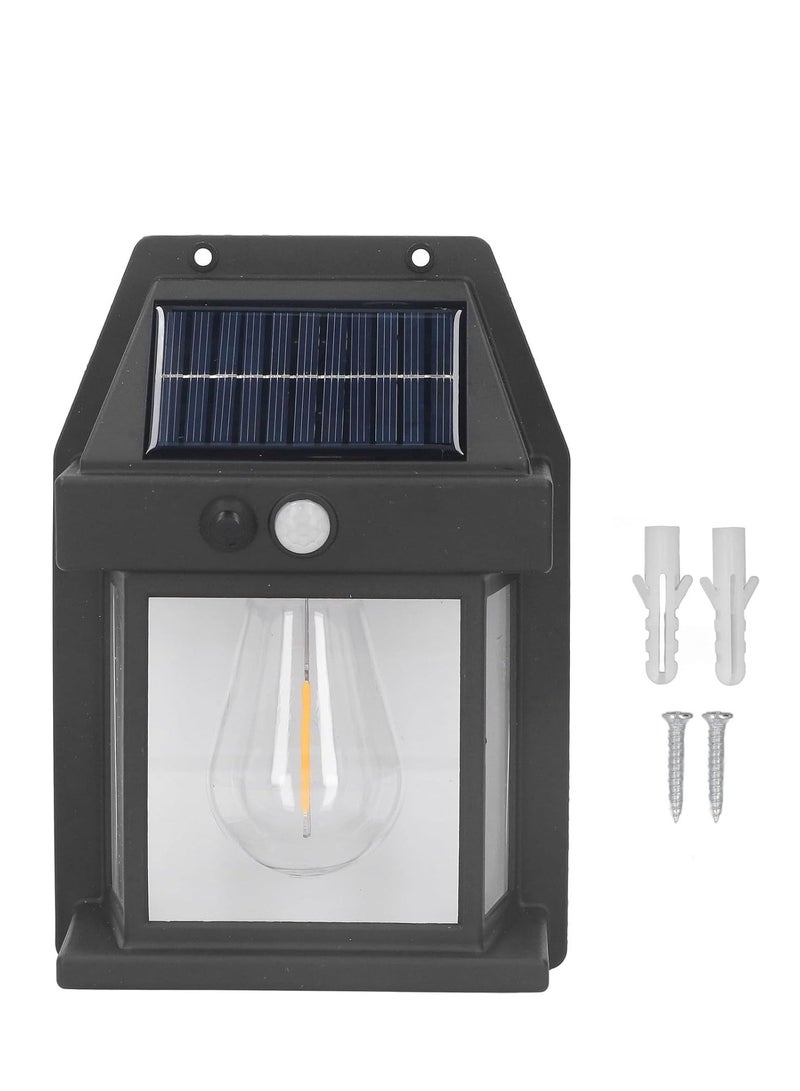 Generic Solar Wall Light Waterproof Motion Sensor 3 Modes for Outdoor (Black)  - Image 2
