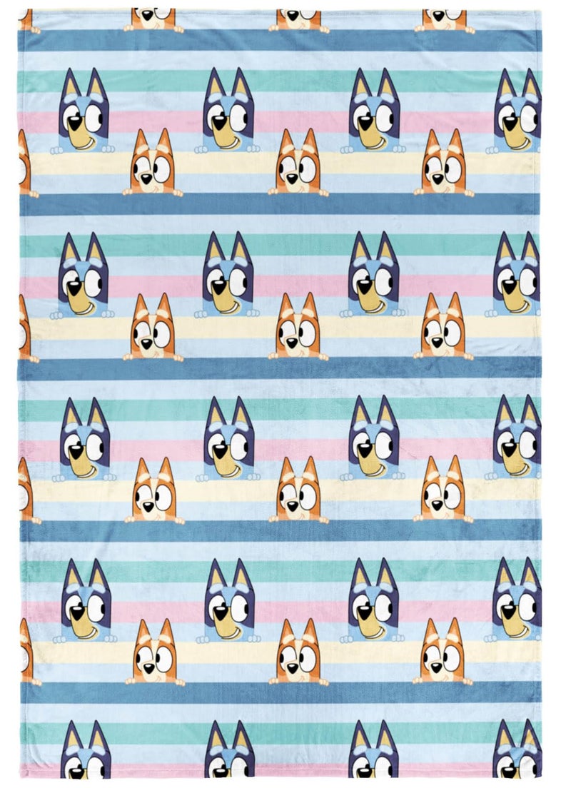 Jay Franco Jay Franco Bluey Throw Blanket with Gift Box - Throw Measures 46 x 60 Inches - Super Soft Special Edition Fleece Bedding  - Image 4