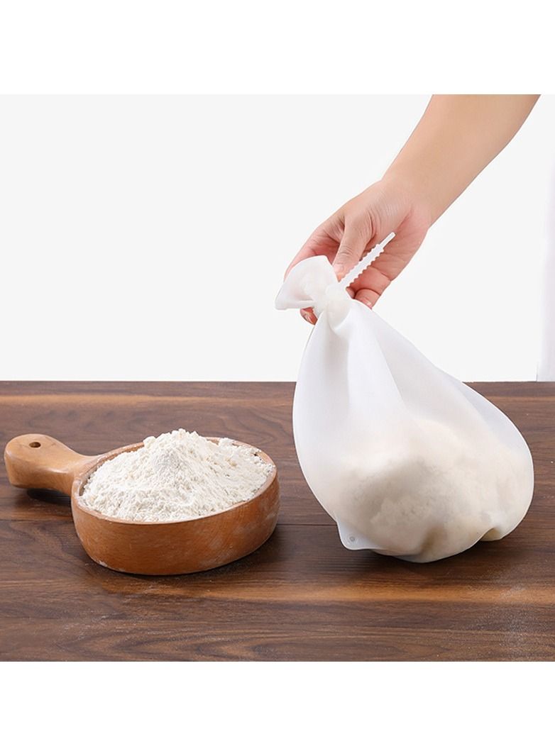 Silicone Dough Bag for Flour Preservation and Fermentation, Dough Mixing Bags Non-Stick Dough Mixing Bags Multifunctional Tool for Bread Pastry Pizza Tortillas  - Image 4