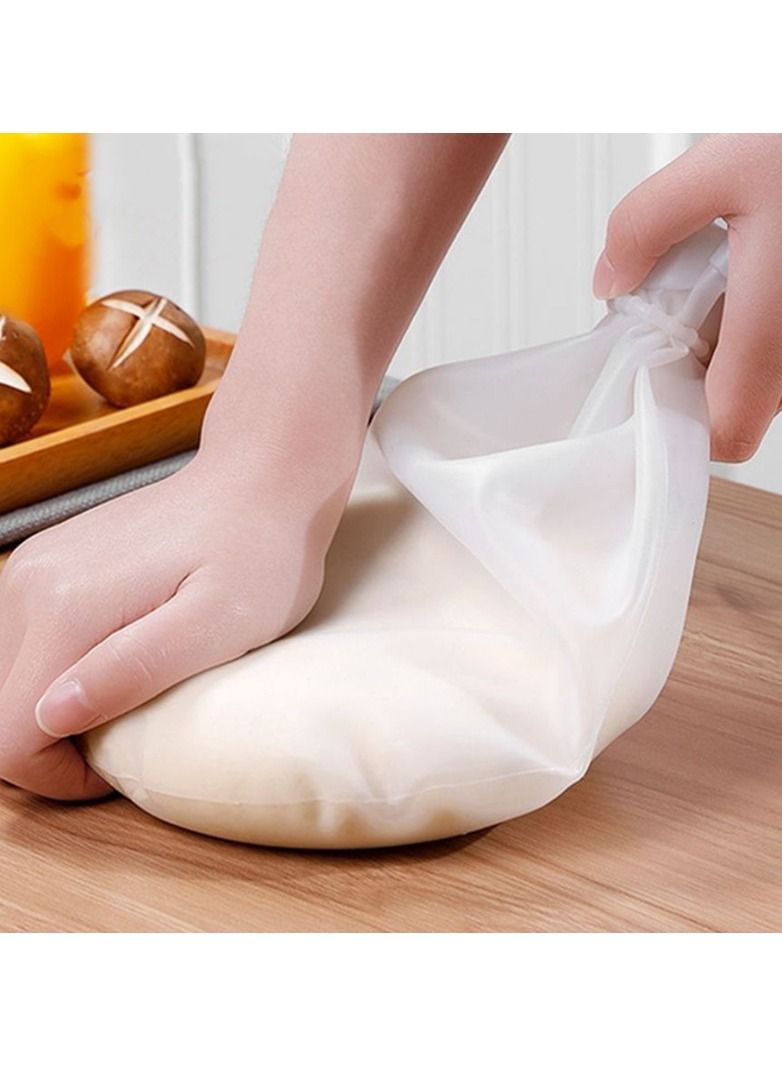 Silicone Dough Bag for Flour Preservation and Fermentation, Dough Mixing Bags Non-Stick Dough Mixing Bags Multifunctional Tool for Bread Pastry Pizza Tortillas  - Image 2